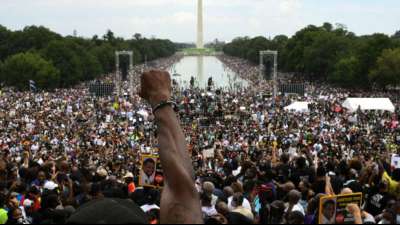 Zehntausende Demonstranten bei Marsch gegen Polizeigewalt in Washington