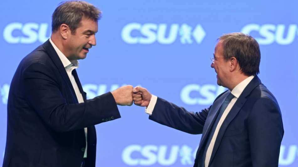 CSU-Parteitag stärkt Laschet den Rücken für Wahlkampf-Schlussspurt