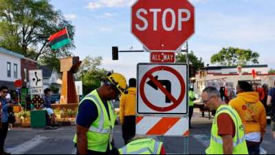 "George-Floyd-Platz" in Minneapolis wird wieder für den Verkehr freigegeben