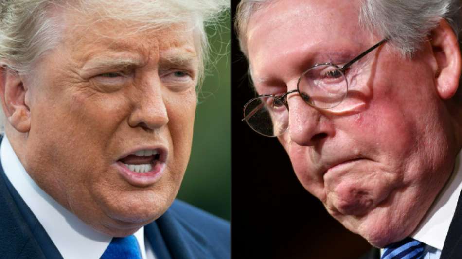 USA: Donald Trump beleidigt Strippenzieher Mitch McConnell