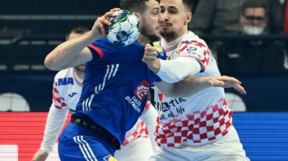 Handball-EM: Frankreich gewinnt hitziges Topspiel gegen Kroatien