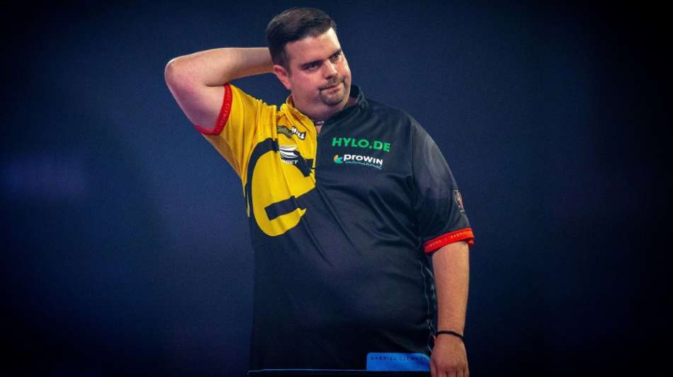 Erstrunden-Aus f&uuml;r deutschen Darts-Profi Clemens bei Darts-EM