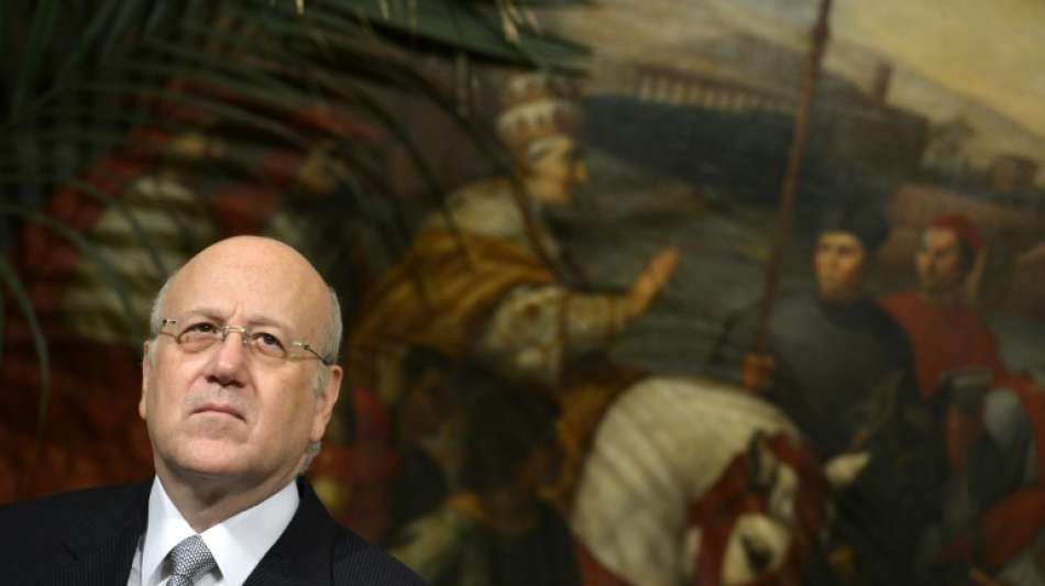 Ehemaliger Ministerpräsident Mikati mit Regierungsbildung im Libanon beauftragt