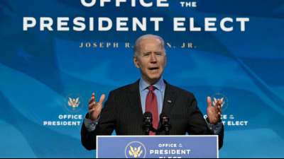 Biden: Feiern zur Amtseinf&uuml;hrung mit Motto "Vereintes Amerika"