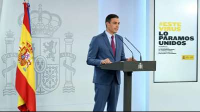 Spaniens Ministerpr&auml;sident S&aacute;nchez bildet Regierung um