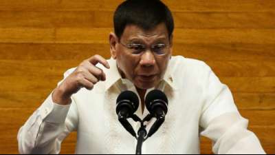 Duterte kritisiert China wegen Konflikt im S&uuml;dchinesischen Meer
