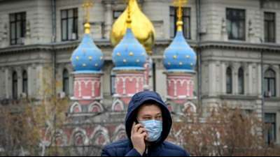 Russland meldet weiteren Rekordstand an Corona-Toten und Neuansteckungen