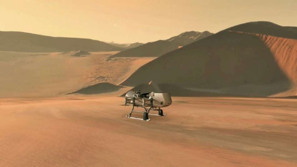 Nasa will Drohne zu Saturn-Mond Titan bringen