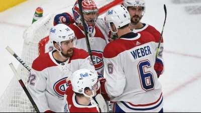 NHL: Montreal Canadiens gleichen in Halbfinalserie aus