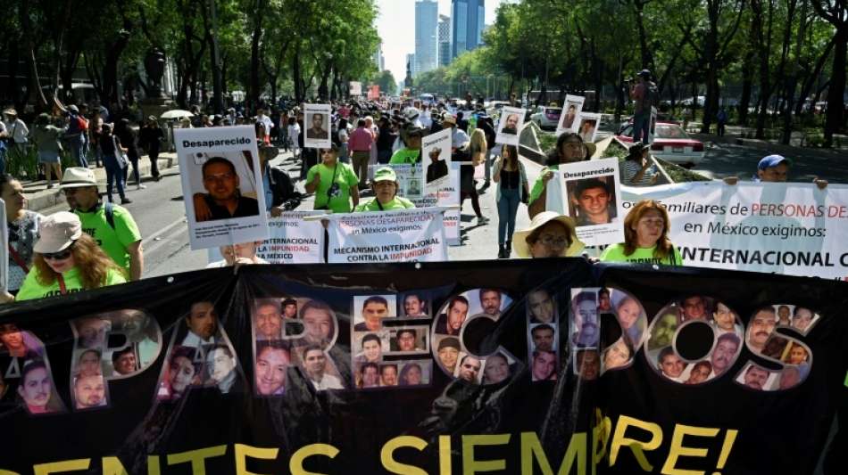 Frauen in Mexiko prangern ungeklärtes Schicksal vermisster Kinder an