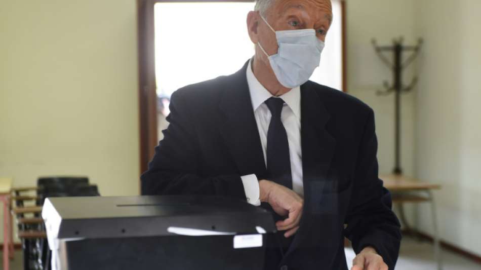 Prognosen: Portugals Pr&auml;sident Rebelo de Sousa wiedergew&auml;hlt