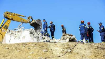 Mindestens ein Toter bei schwerem Erdbeben auf Kreta