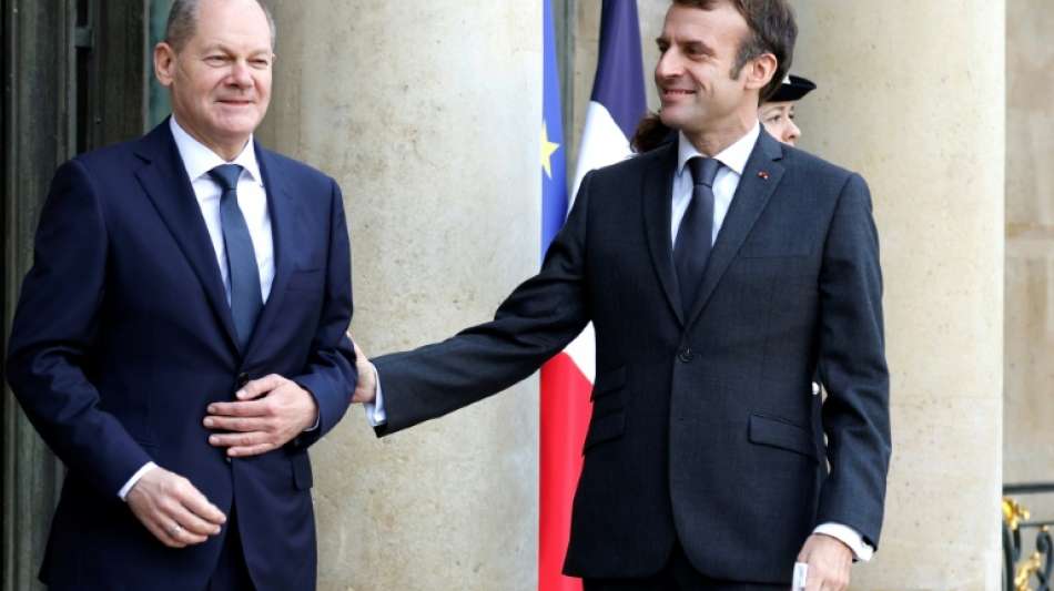 Bundeskanzler Scholz in Paris zum Antrittsbesuch bei Macron