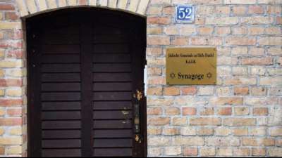 Gedenken an Anschlag auf Synagoge in Halle vor einem Jahr