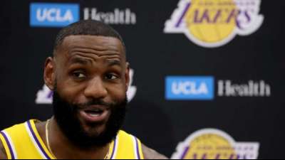 Basketball-Superstar LeBron James will nicht f&uuml;r die Corona-Impfung werben