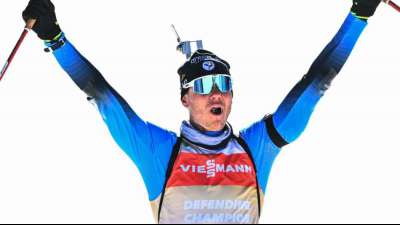 DSV-Biathleten entt&auml;uschen erneut - Jacquelin verteidigt Titel erfolgreich