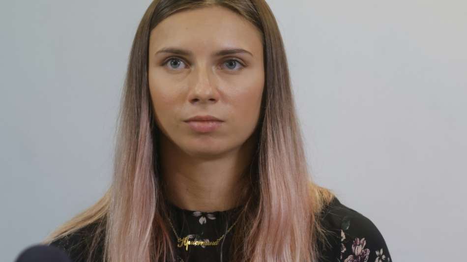 Geflüchtete belarussische Sprinterin Timanowskaja: "Ich habe Angst"