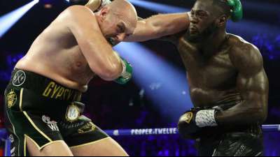 Boxen: Rückkampf zwischen Fury und Wilder wegen Corona verlegt