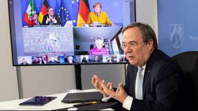 Laschet: Corona-Beschl&uuml;sse bieten "gute Perspektive" f&uuml;r weitere Pandemiepolitik