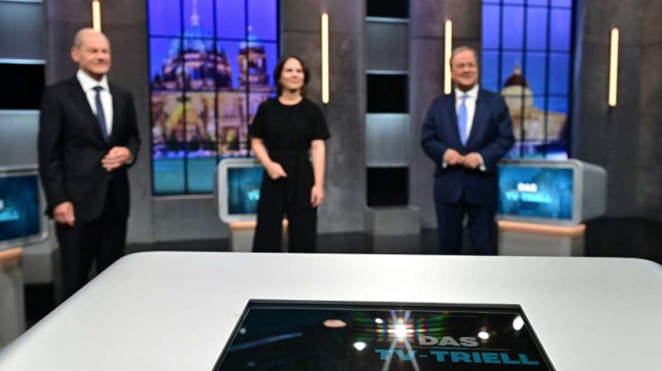 Keine Bewegung in Koalitionsfrage beim letzten TV-Triell vor der Bundestagswahl