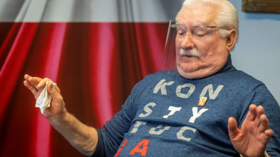 Polens Ex-Pr&auml;sident Walesa ruft zu "Systemwechsel" in Russland auf
