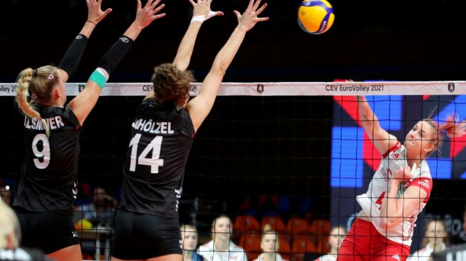Volleyball-EM: DVV-Frauen verlieren Auftaktspiel