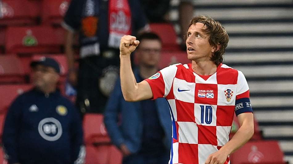 EM - Zauberfuß Luka Modric führt Kroatien ins EM-Achtelfinale
