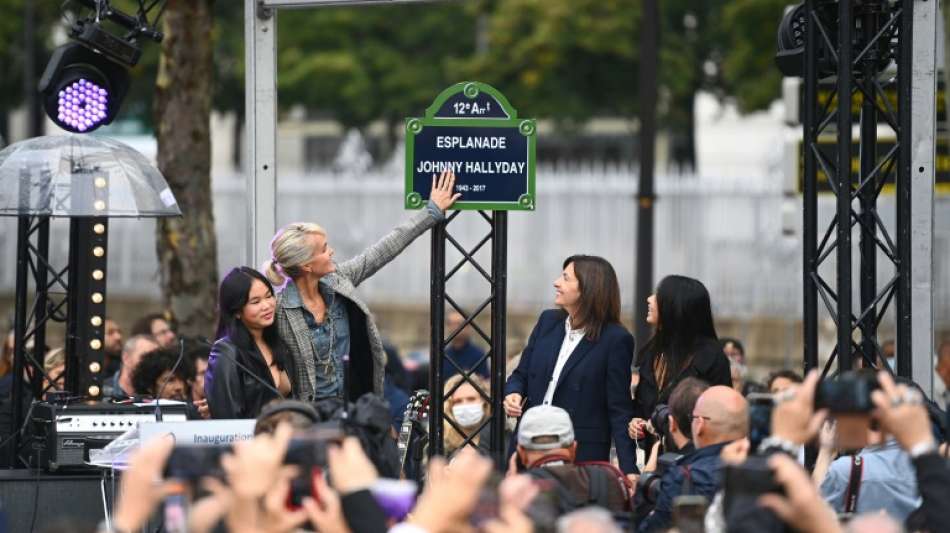 Paris: Rock-Ikone Johnny Hallyday bekommt Platz und Statue