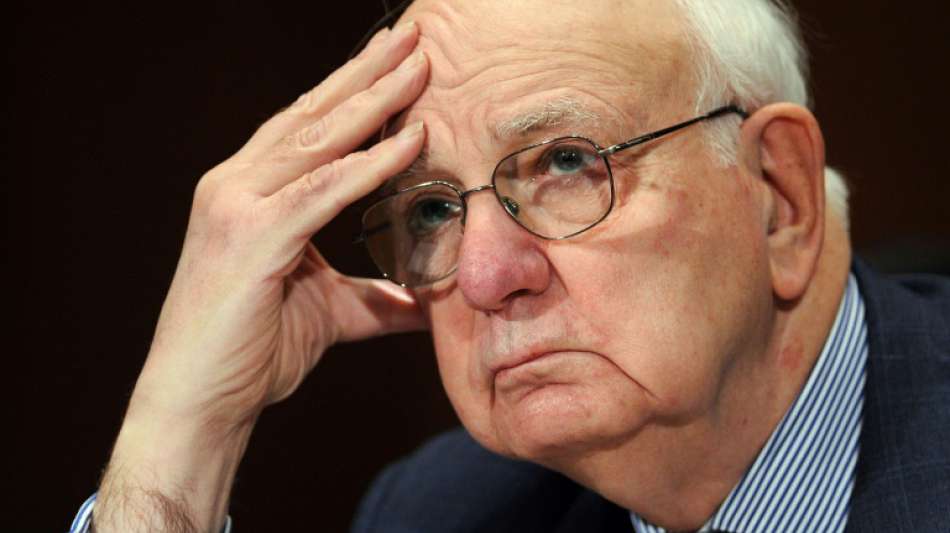 Berichte: Früherer US-Notenbankchef Paul Volcker im Alter von 92 Jahren gestorben
