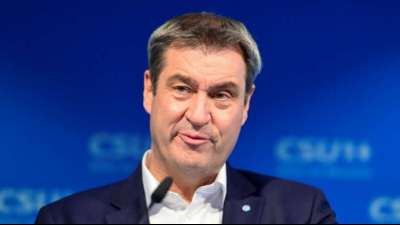 CSU in Bayern in Sat.1-Umfrage weit von absoluter Mehrheit entfernt