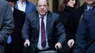 Harvey Weinstein pl&auml;diert bei Anh&ouml;rung in Los Angeles auf "nicht schuldig"