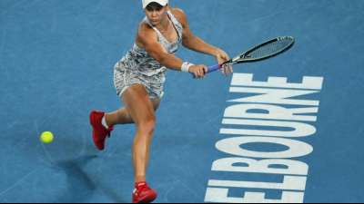Barty unantastbar: Souver&auml;ner Einzug ins Melbourne-Finale