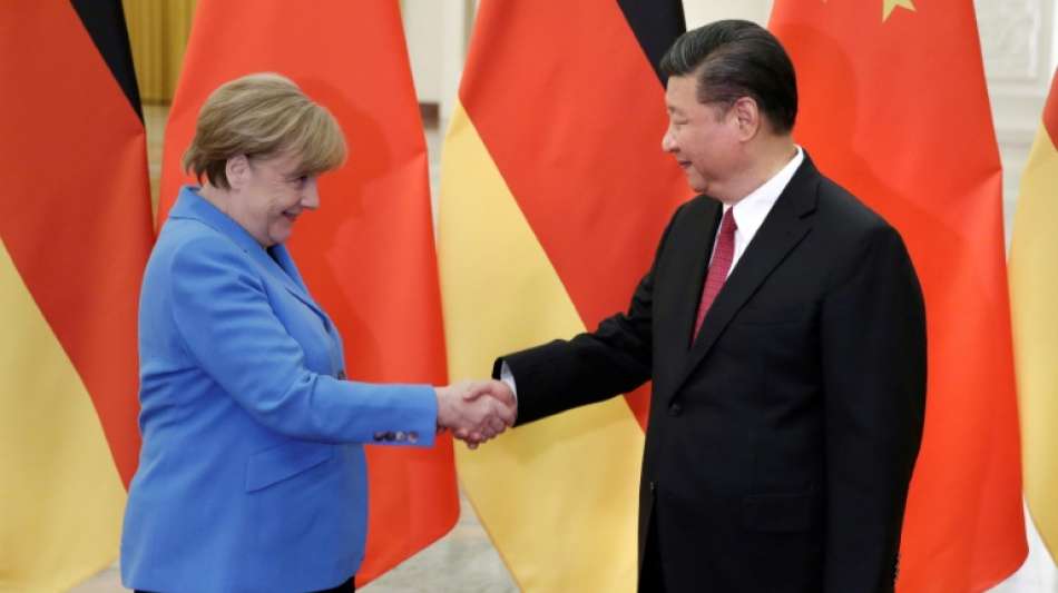 Merkel führt "Abschiedsgespräch" mit Chinas Staatschef Xi
