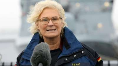 Verteidigungsministerin Lambrecht macht erste Auslandsreise nach Litauen