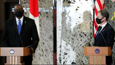 Japan und USA warnen China vor "destabilisierendem Verhalten"