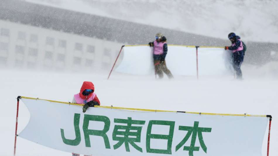 Slalom von Naeba wegen starker Windböen abgesagt