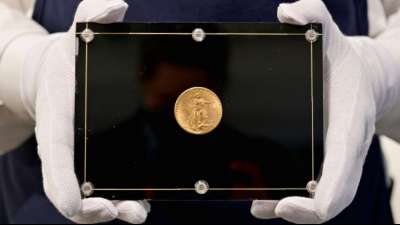 US-Goldm&uuml;nze f&uuml;r Rekordpreis von 18,9 Millionen Dollar versteigert