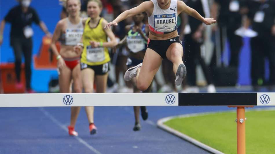 3000 m Hindernis: Krause gewinnt beim ISTAF