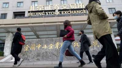 Handel an neuer Börse in Peking gestartet