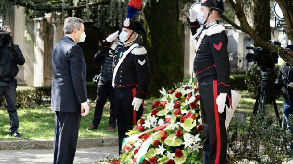 Ganz Italien gedenkt in Bergamo seiner 103.000 Corona-Toten