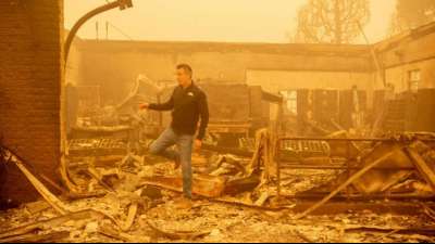 "Dixie Fire" - Zweitgr&ouml;&szlig;ter Waldbrand in Geschichte Kaliforniens