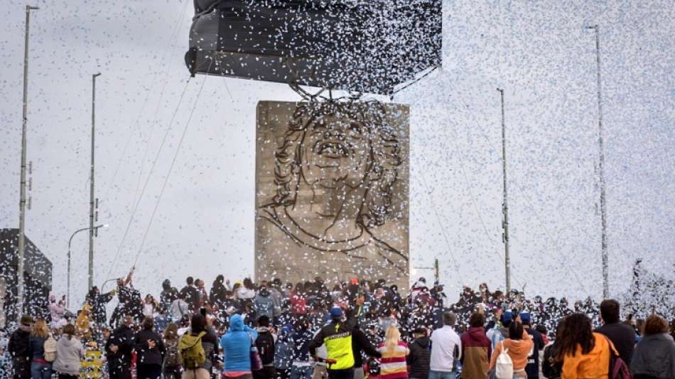 Fans huldigen ihrem Idol Diego Maradona in Argentinien
