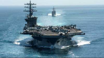 US-Flugzeugträger "Nimitz" bleibt angesichts von "Drohungen" Irans am Golf