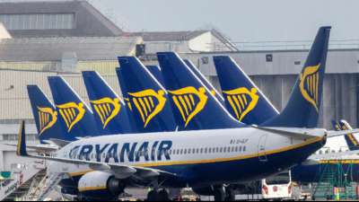 Ryanair will ab Juli wieder fast tausend Flüge pro Tag anbieten