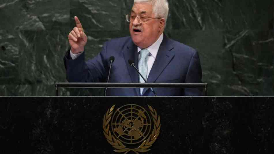 Palästinenserpräsident Abbas: Trump untergräbt Zwei-Staaten-Lösung