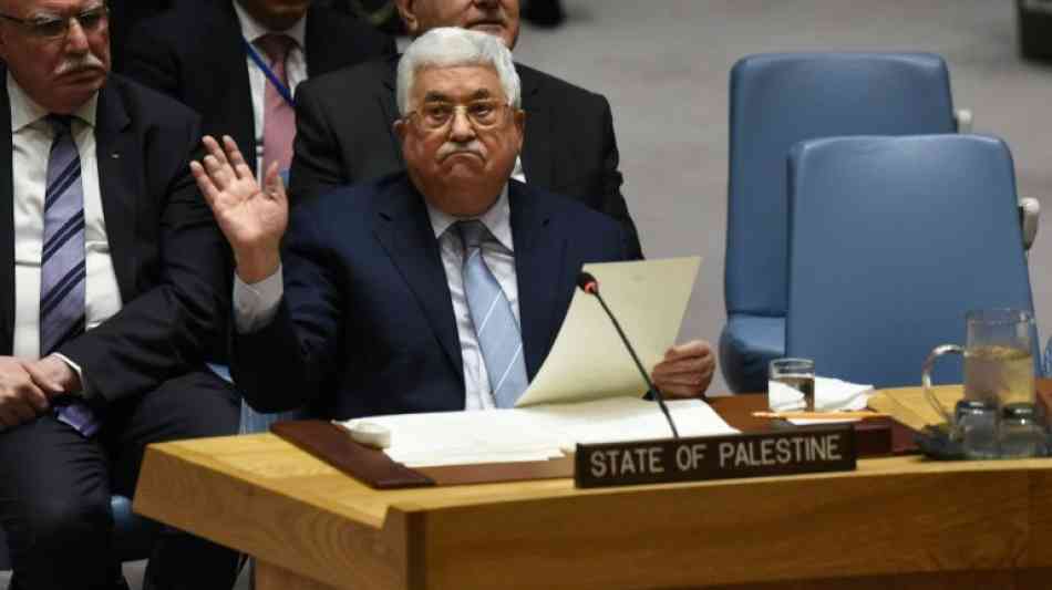 Palästinenserpräsident Abbas fordert multilateralen Anlauf für Palästinenserstaat