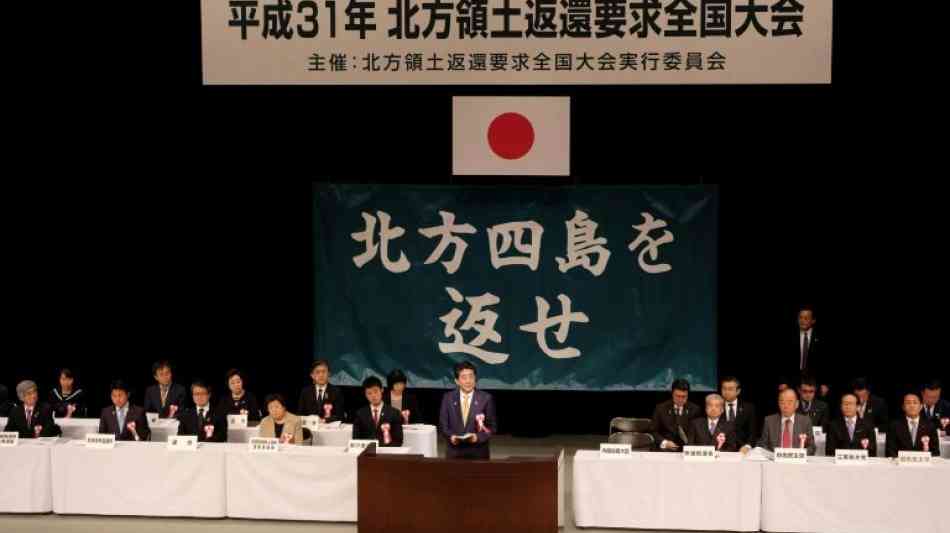 Japan: Abe schlägt versöhnliche Töne im Kurilen-Konflikt mit Russland an