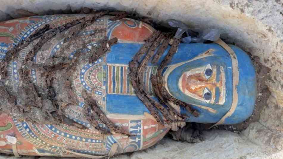 Kultur: Acht Mumien in ägyptischem Pyramidenkomplex entdeckt