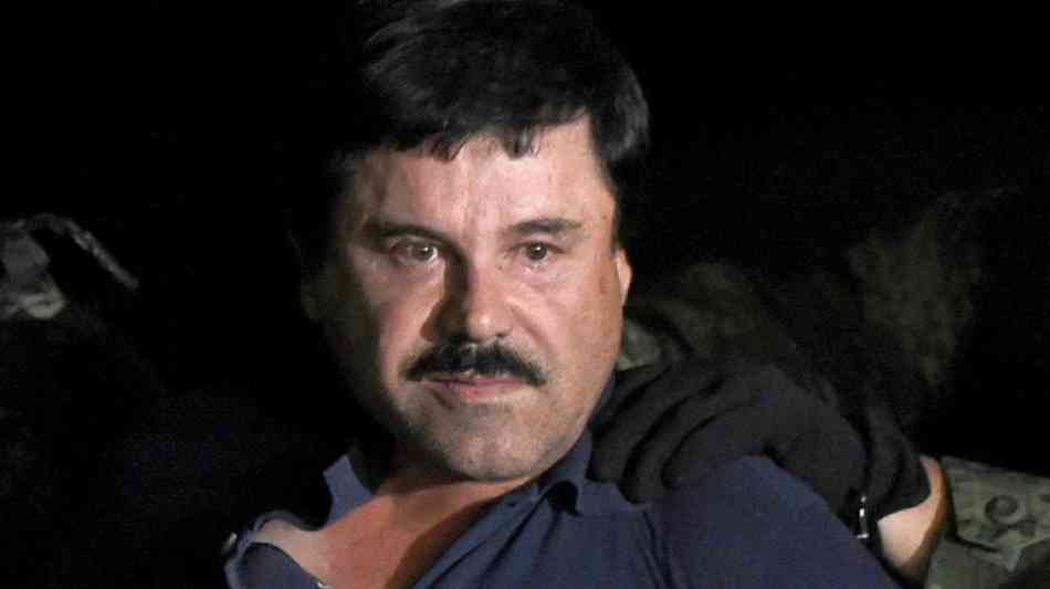 Anklage fordert in Schlussplädoyer Verurteilung von Drogenboss "El Chapo" Guzmán