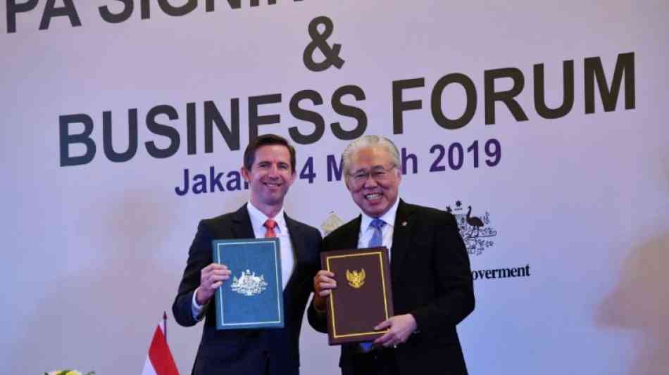 Australien und Indonesien schließen lang erwartetes Handelsabkommen